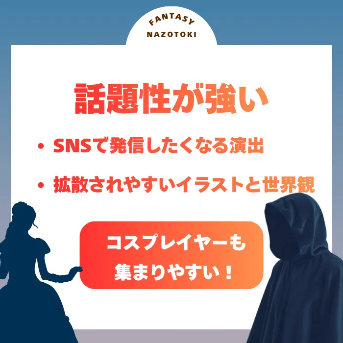 謎解きイベント_導入効果_話題性